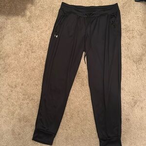 Under Armour Black Light weight Joggers Heat Gear